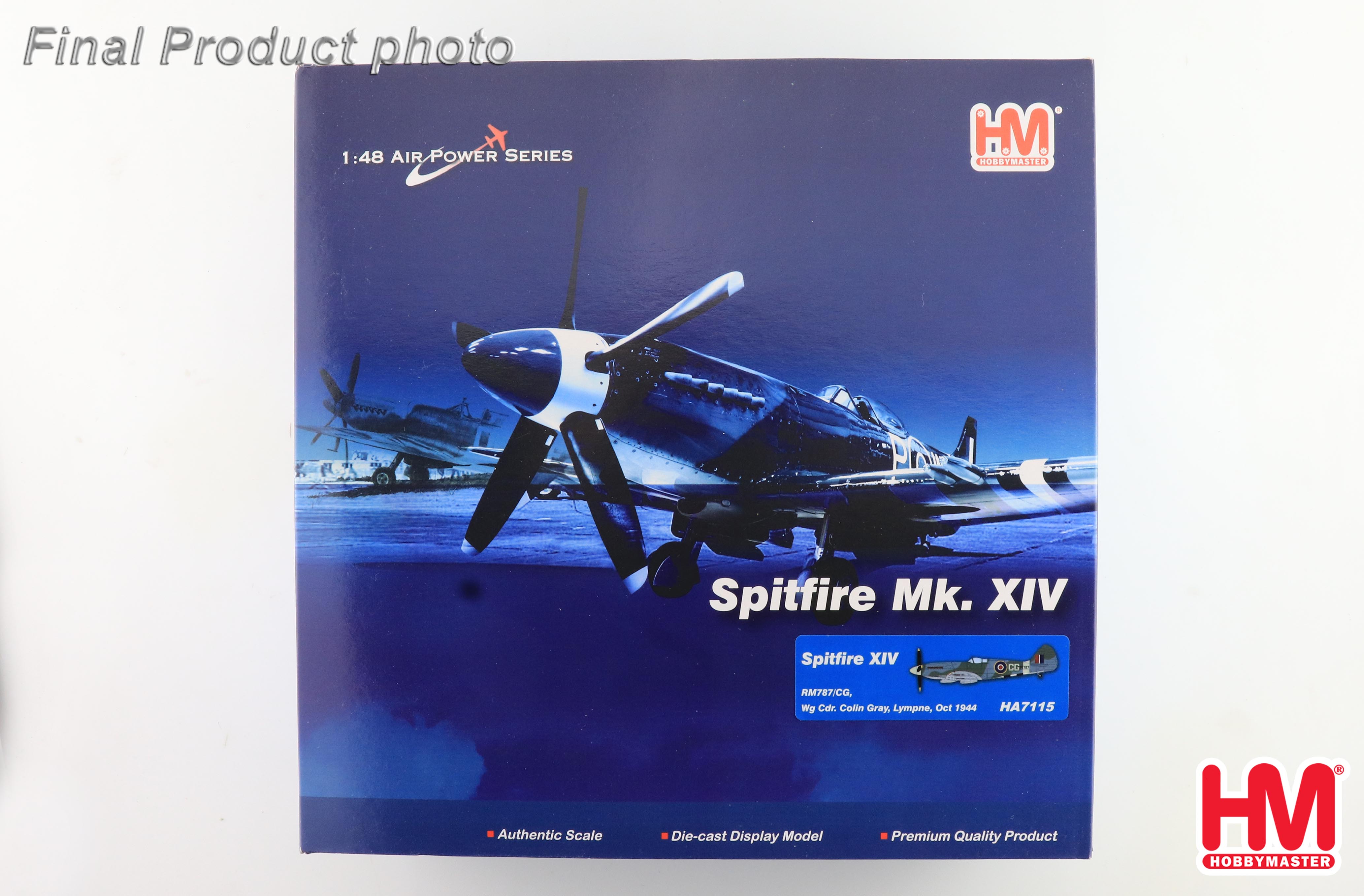 最高の品質 Colin Cdr. Wg RM787/CG, XIV Spitfire Gray, 1944 Oct Lympne, 航空機・ヘリコプター